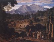 Joseph Anton Koch Monastery of San Francesco di Civitella Germany oil painting artist